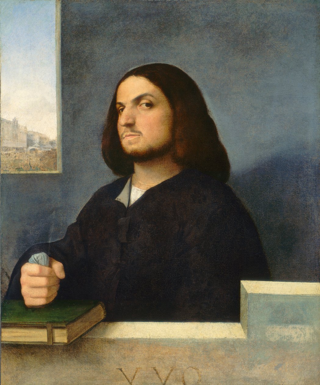 Portræt af en venetiansk herre, ca. 1510 af Giorgione da Castelfranco