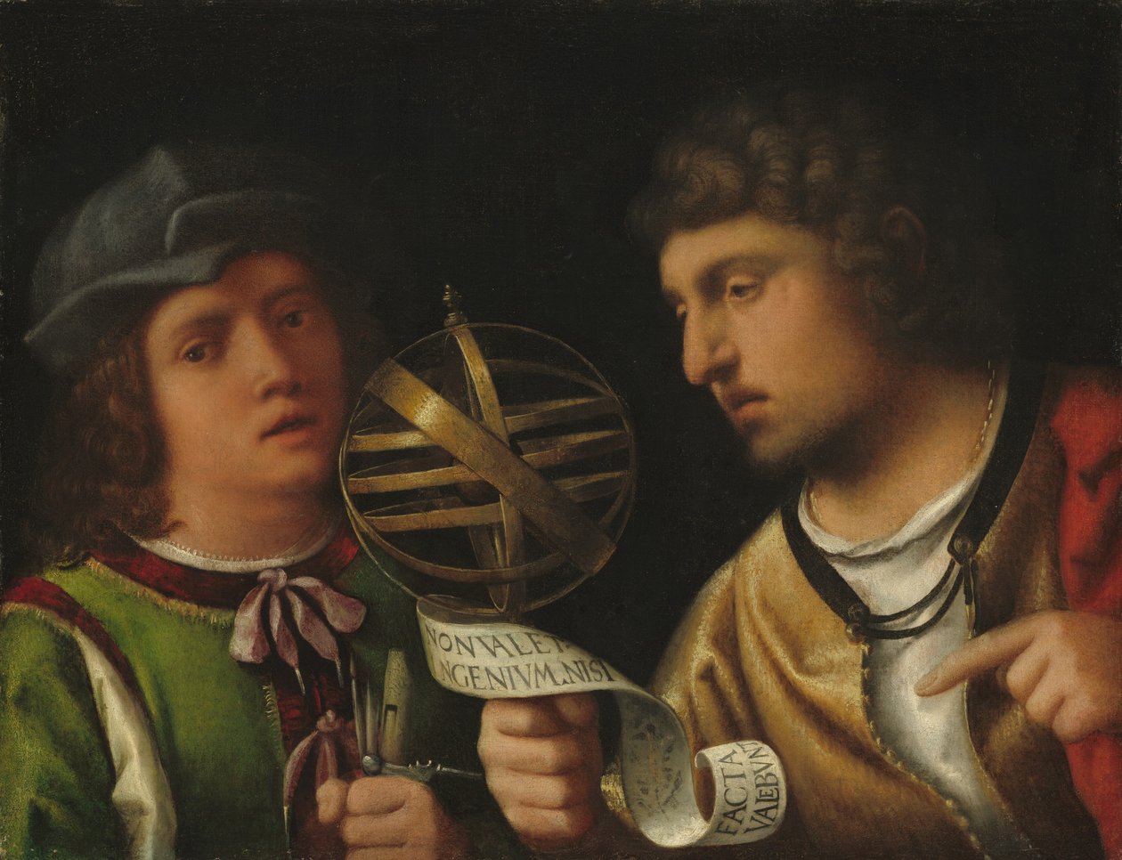 Giovanni Borgherini og hans vejleder af Giorgione