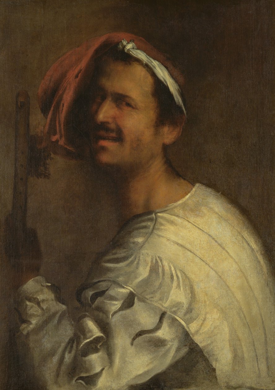 Sanger med sin fløjte af Giorgione da Castelfranco