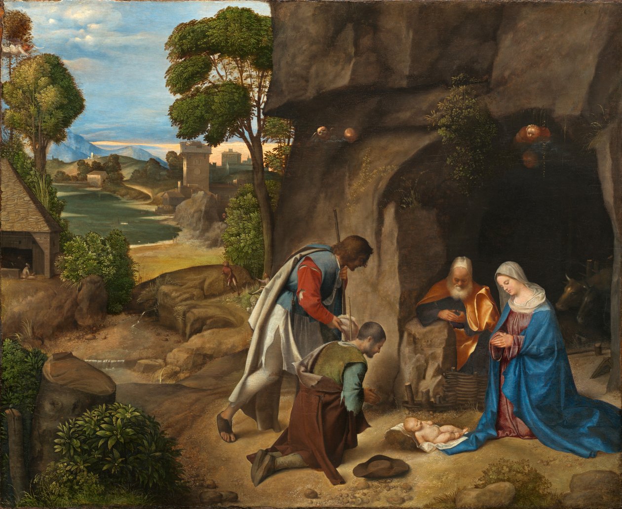 Hyrdernes tilbedelse af Giorgione