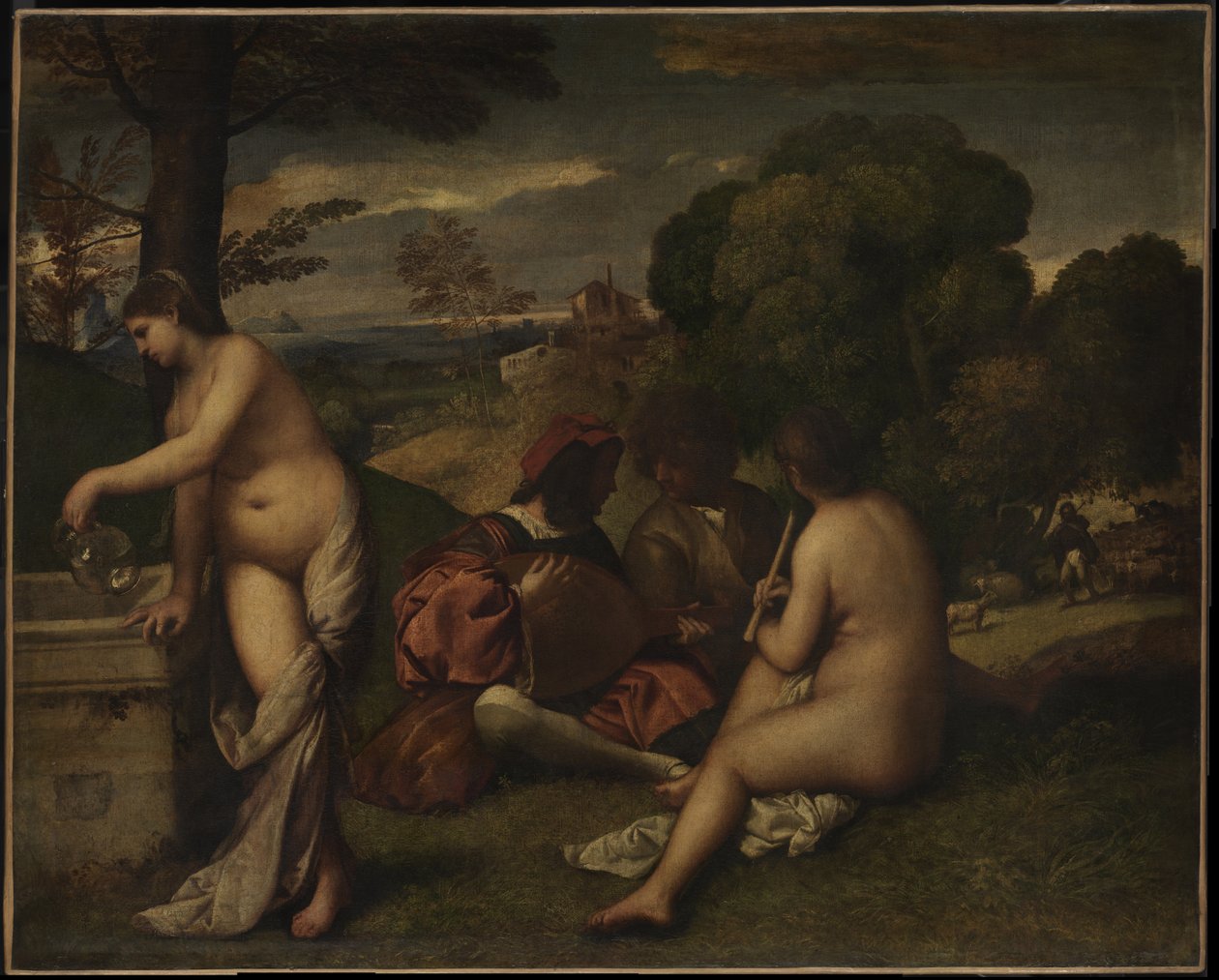 Præstekoncert, ca. 1510 af Giorgione da Castelfranco