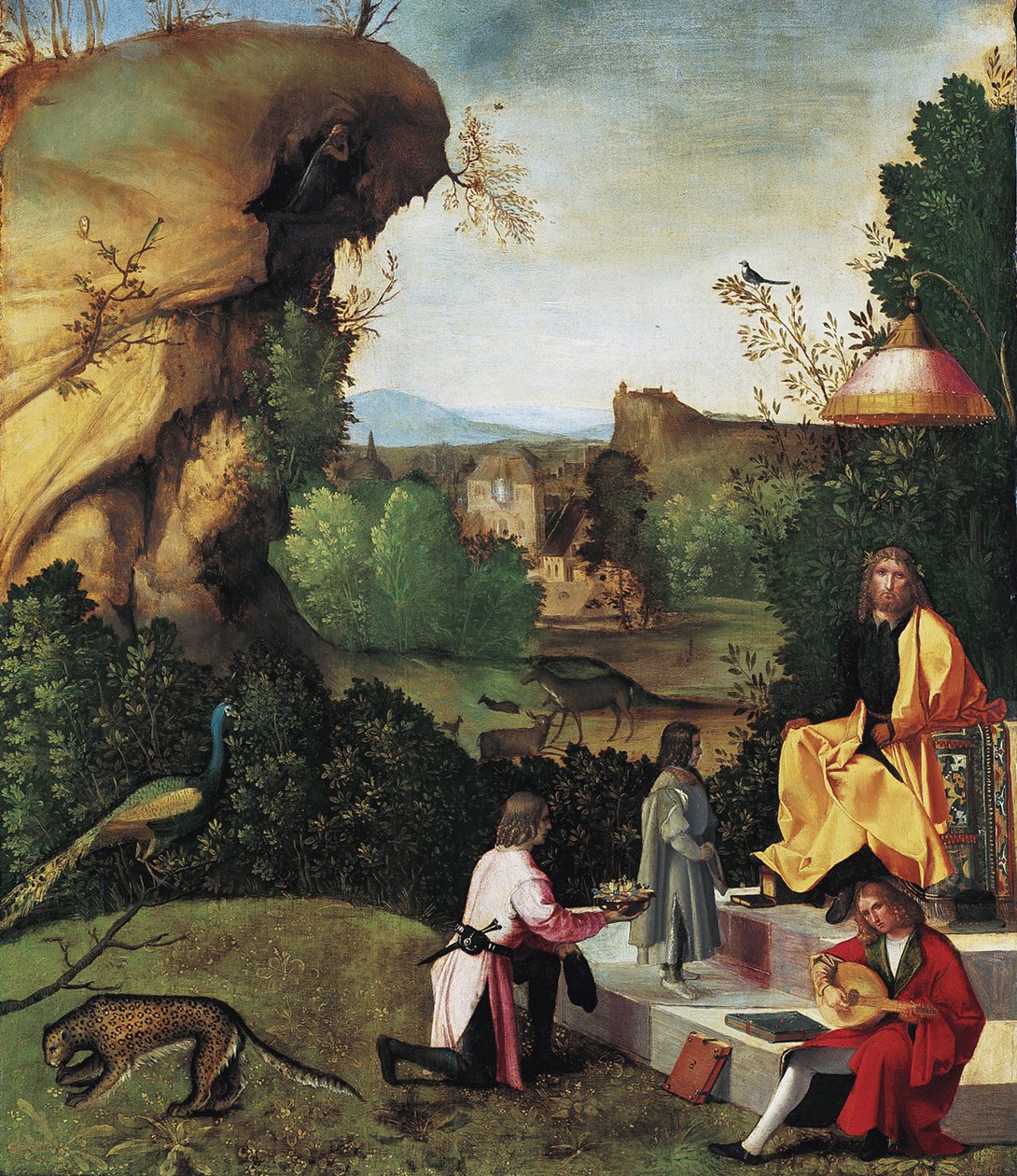 Saturn forvist, slutningen af det 15. århundrede af Giorgione da Castelfranco