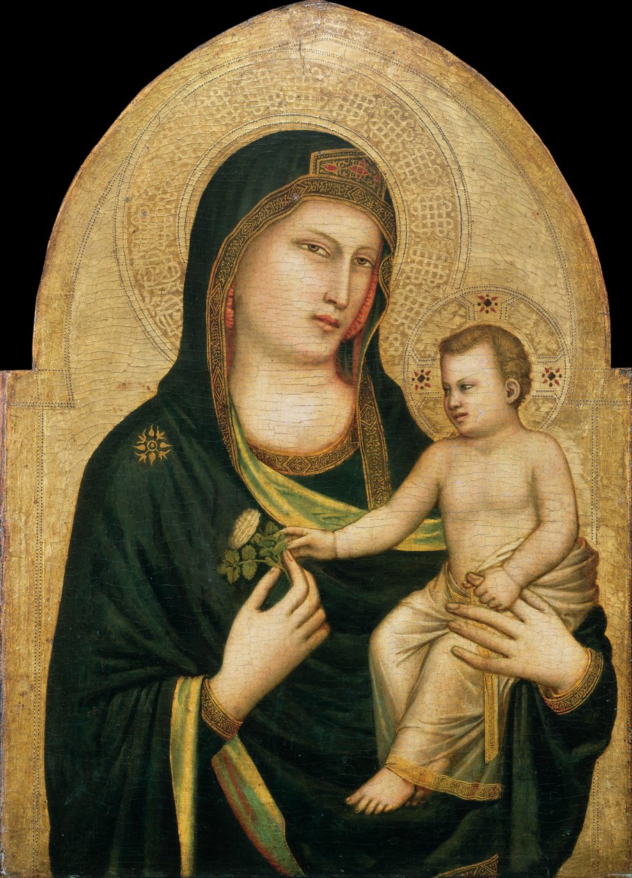 Madonna og barn af Giotto di Bondone