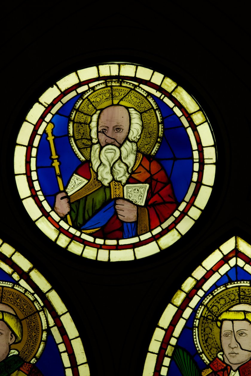 Aaron (farvet glas) af Giotto di Bondone