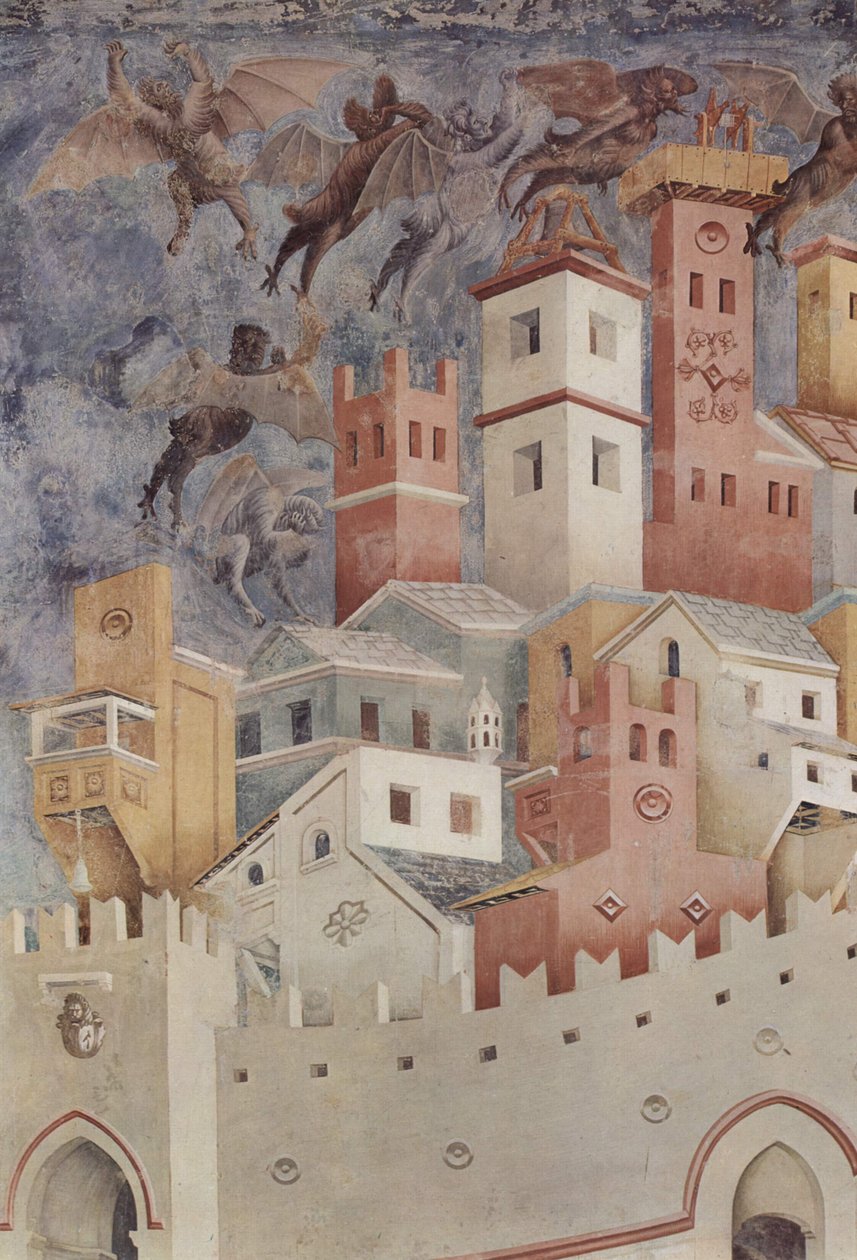 Cyklus af kalkmalerier om Sankt Frans af Assisis liv af Giotto di Bondone