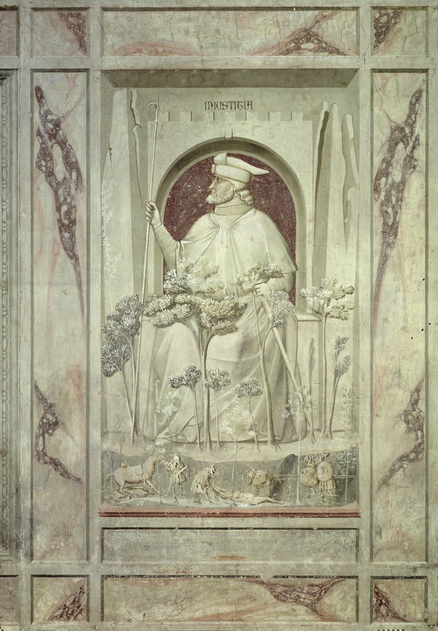 Uretfærdighed, ca.1305 af Giotto di Bondone