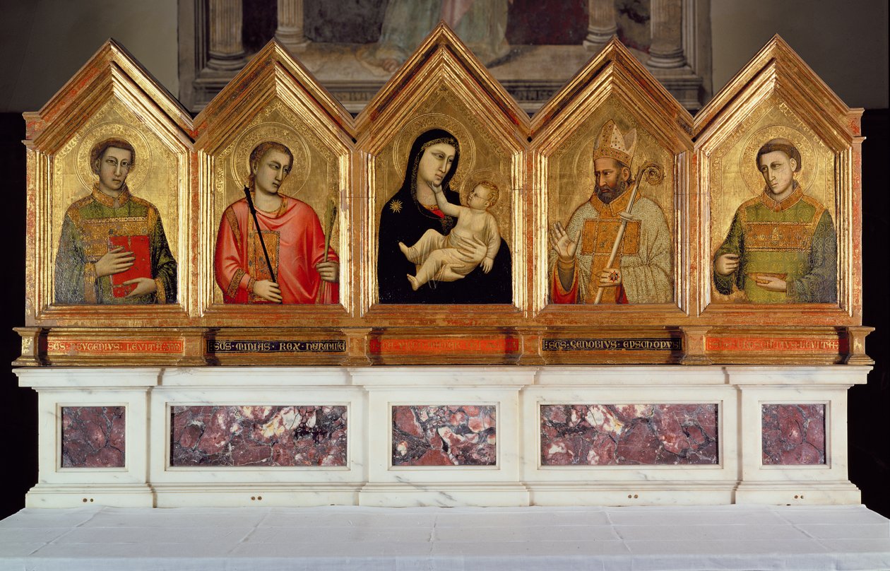 St. Reparata Polyptykon (se også 65558-69) af Giotto di Bondone