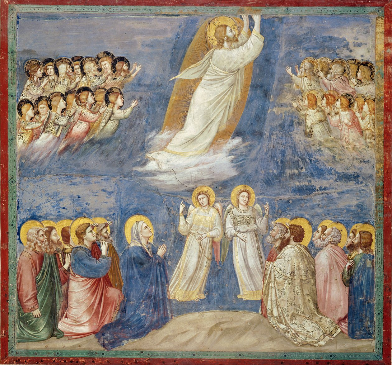 Himmelfarten, ca. 1305 af Giotto di Bondone