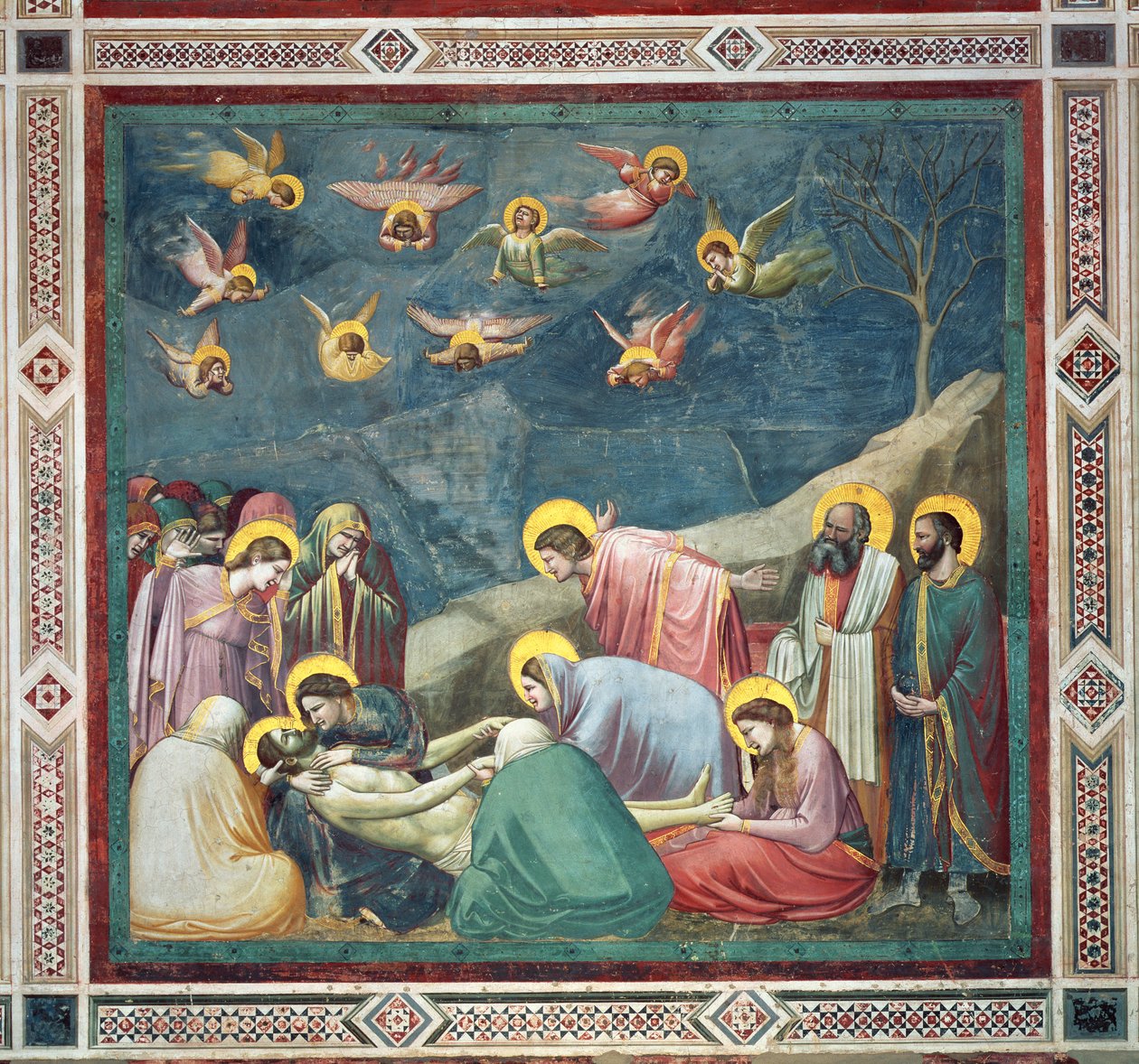 Kristi klagesang, ca. 1305 af Giotto di Bondone