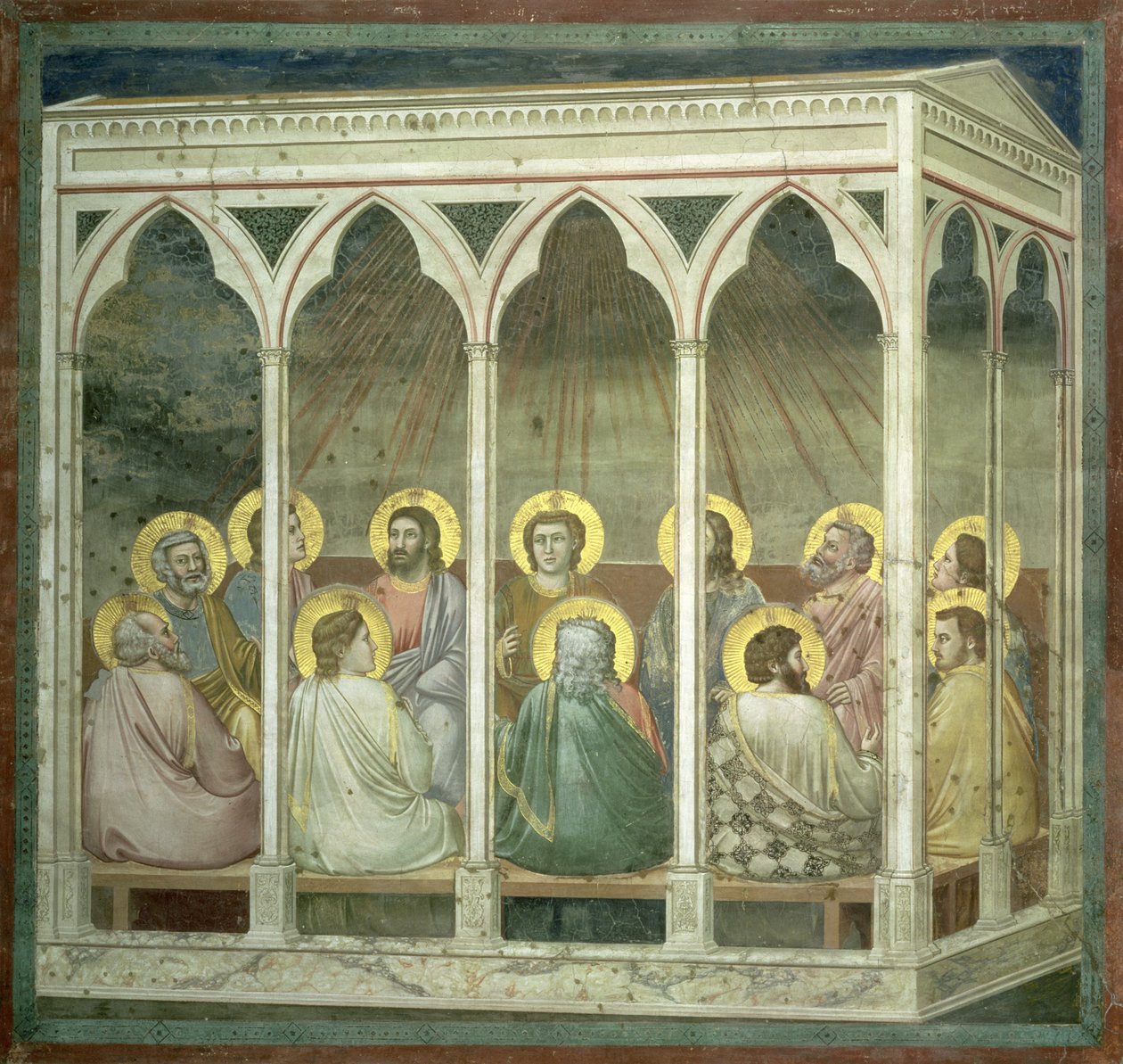Pinsen, ca. 1305 af Giotto di Bondone