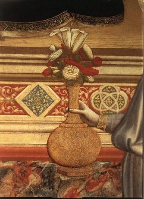 Madonna di Ognissanti, ca. 1310 (tempera på træ) af Giotto (c.1266 1337)
