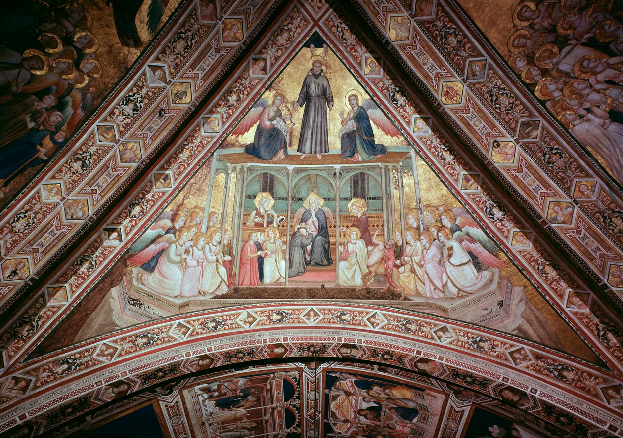 Allegori om lydighed (Fresco af Giotto (c.1266 1337)