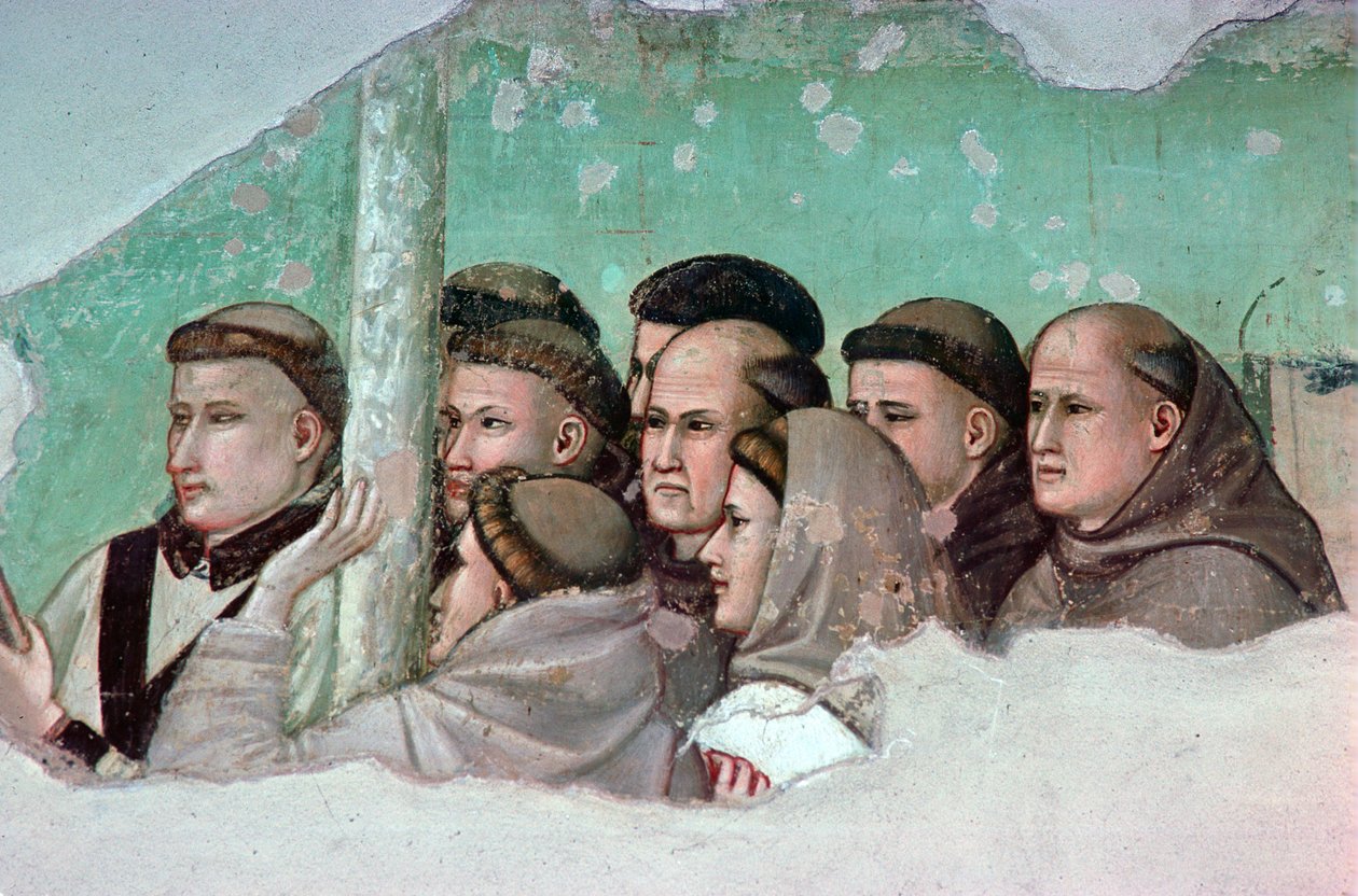 Fragment af en serie om den hellige Frans liv af Giotto