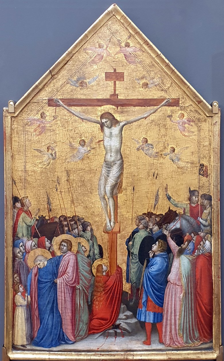 Tysk: Die Kreuzigung Christi Kristi korsfæstelse af Giotto