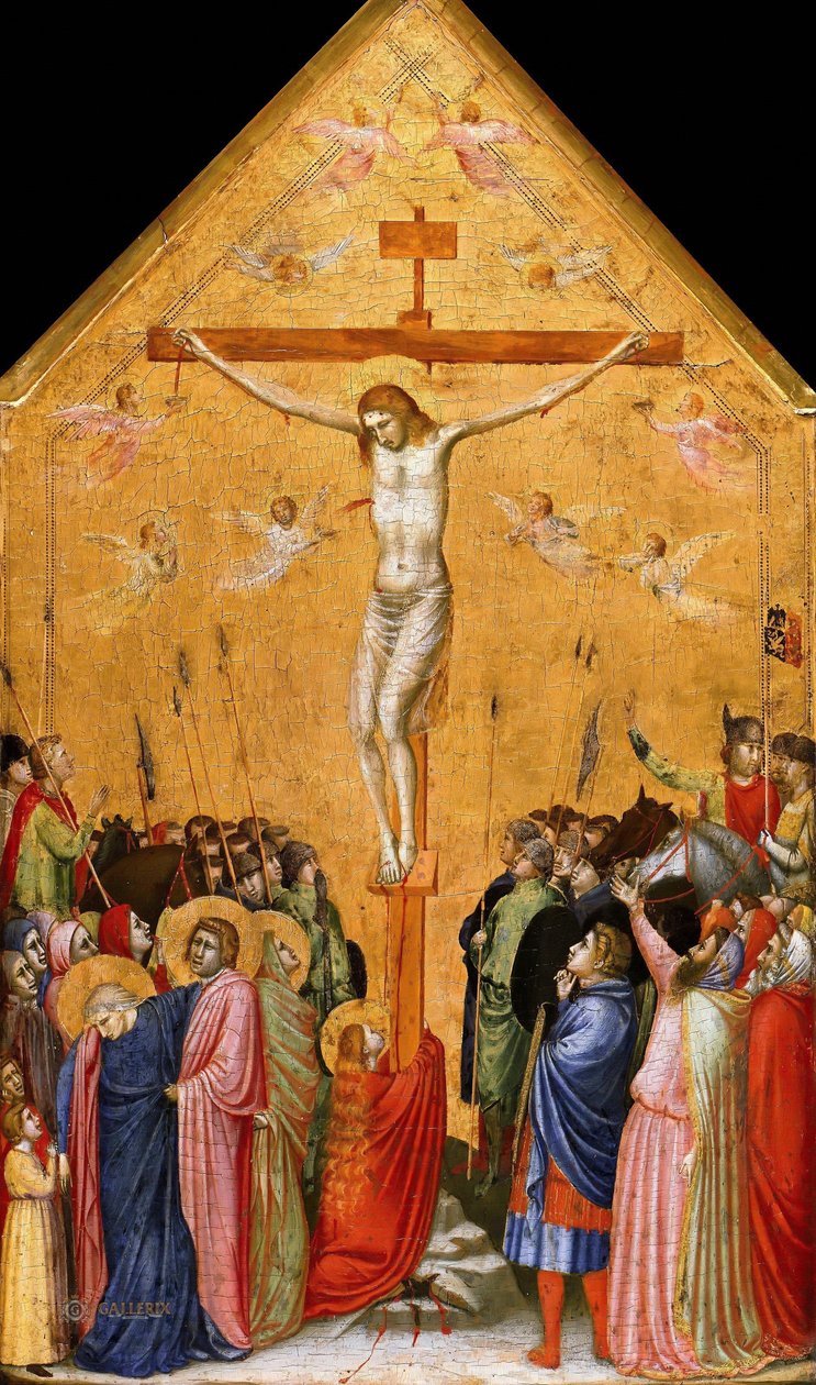 Tysk: Die Kreuzigung Christi Kristi korsfæstelse af Giotto