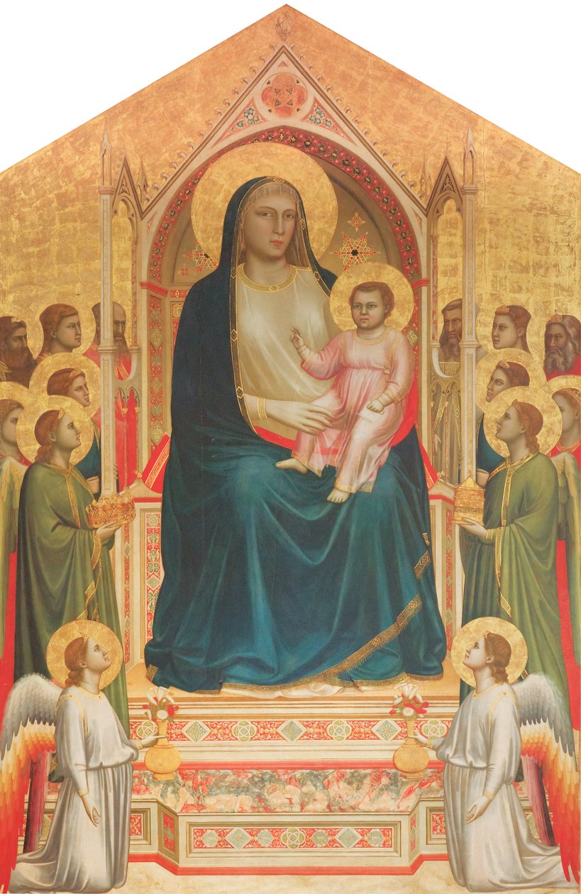 Allehelgensmadonna på tronen af Giotto