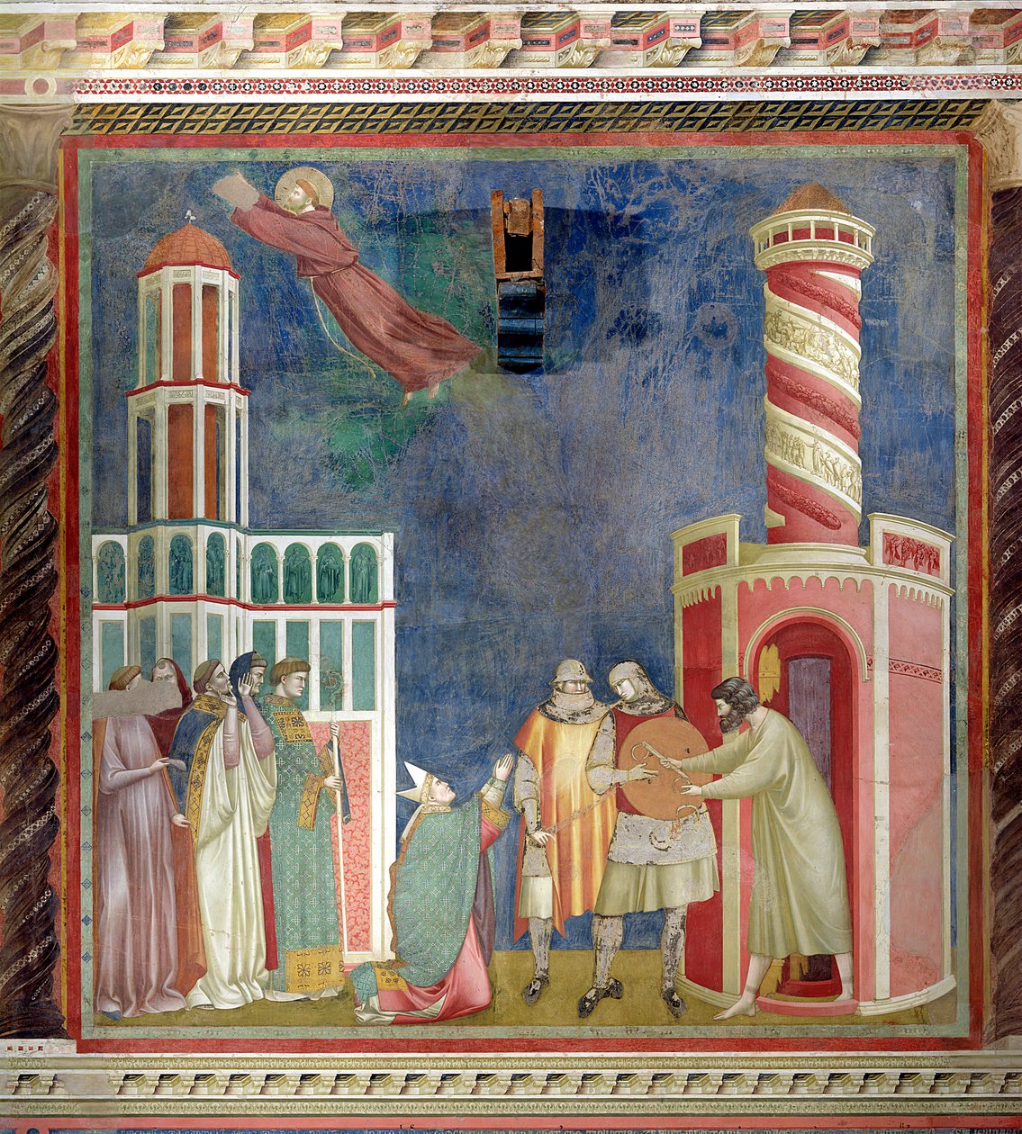 St. Francis frigiver kætteren, 1297-99 af Giotto di Bondone
