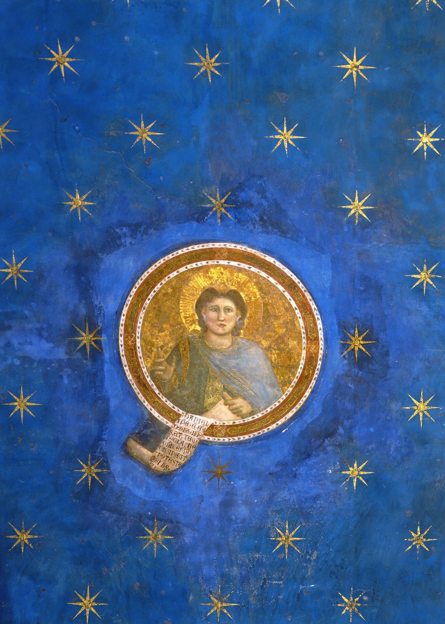 Profeten Daniel, fra loftshvælvingen, ca. 1305 af Giotto di Bondone