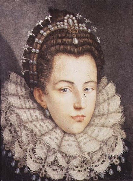 Katarina af Østrig, hertuginde af Savoyen, hustru til Carlo Emanuele I (f. 1580-1630) af Giovanna Garzoni
