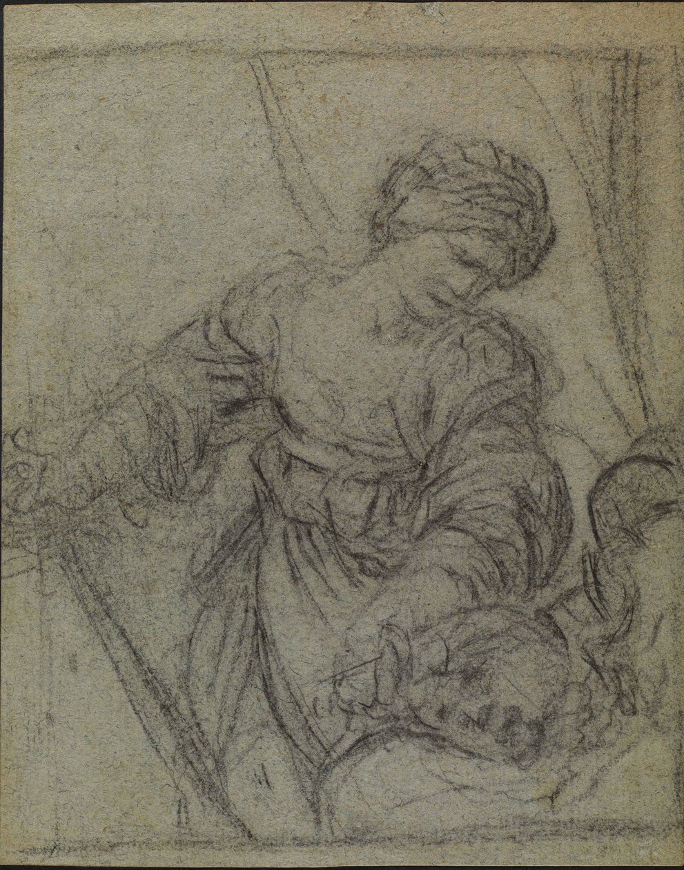 Judith med lederen af Holofernes af Giovanni Andrea Sirani