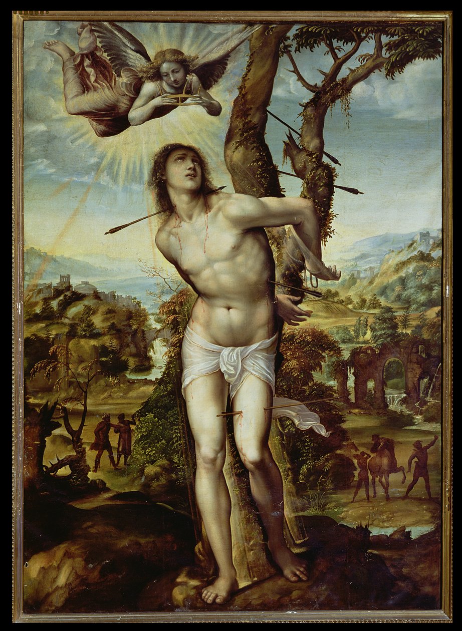 Sankt Sebastian af Giovanni Antonio Bazzi Sodoma