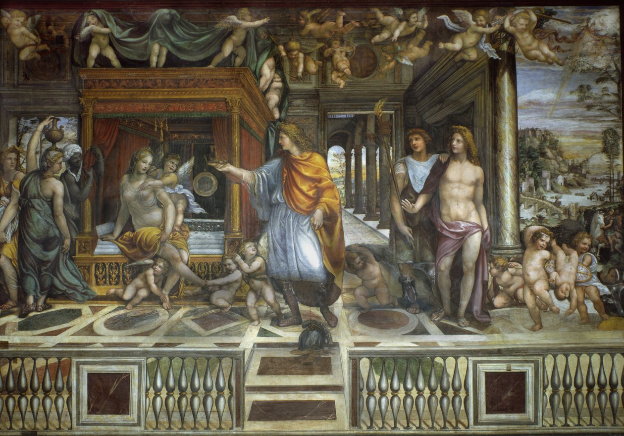 Alexanders og Roxanas ægteskab, ca. 1517 af Giovanni Antonio Bazzi Sodoma