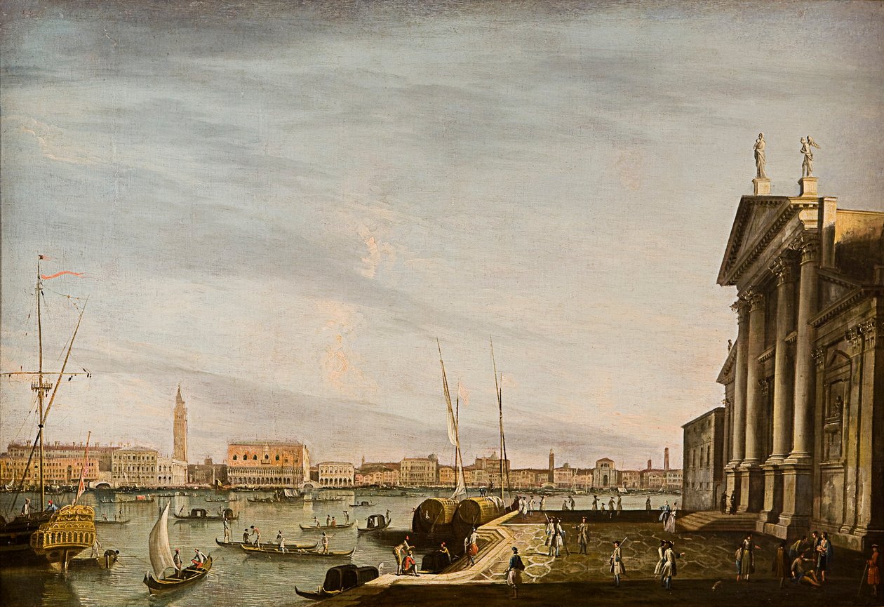 Venedig, udsigt fra San Giorgio Maggiore af Giovanni Antonio Canal