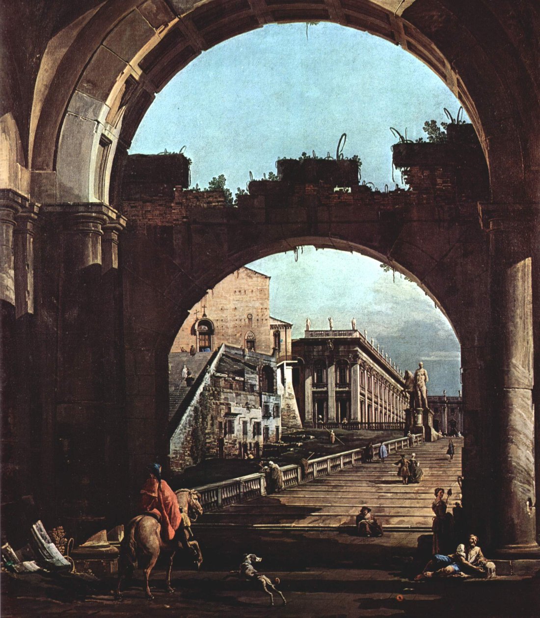 Capriccio Romano, Capitol af Giovanni Antonio Canal