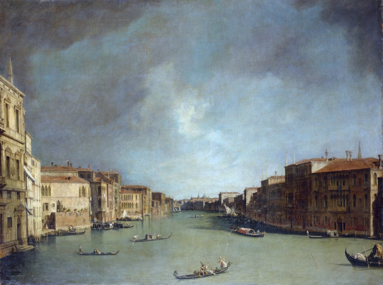 Grand Canal af Giovanni Antonio Canal