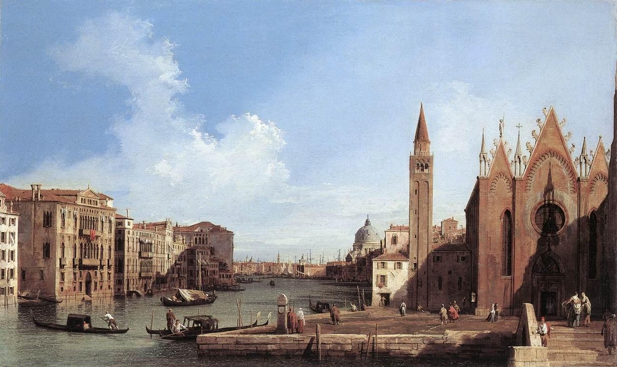 Grand Canal af Giovanni Antonio Canal