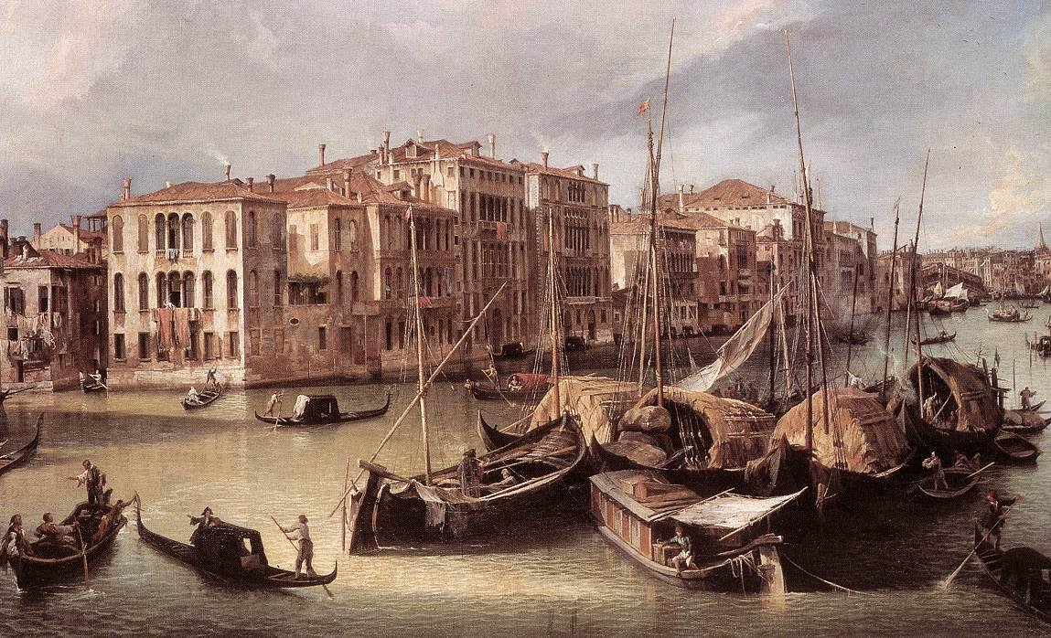 Grand Canal af Giovanni Antonio Canal
