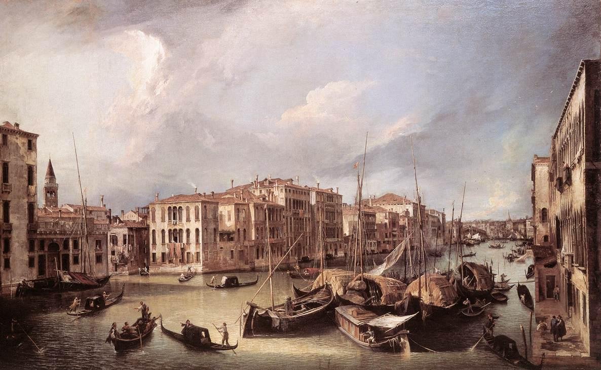 Grand Canal af Giovanni Antonio Canal
