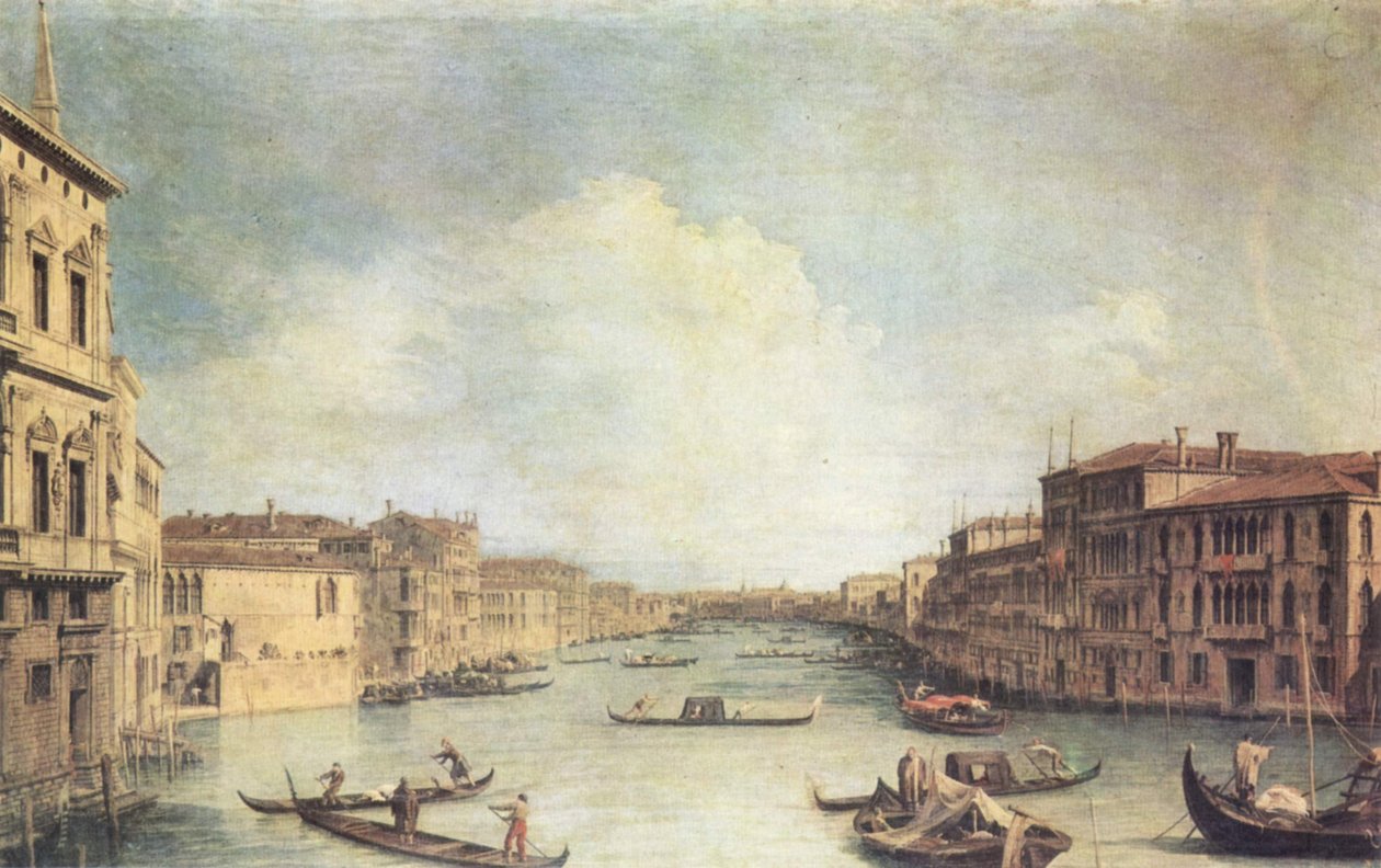Grand Canal af Giovanni Antonio Canal