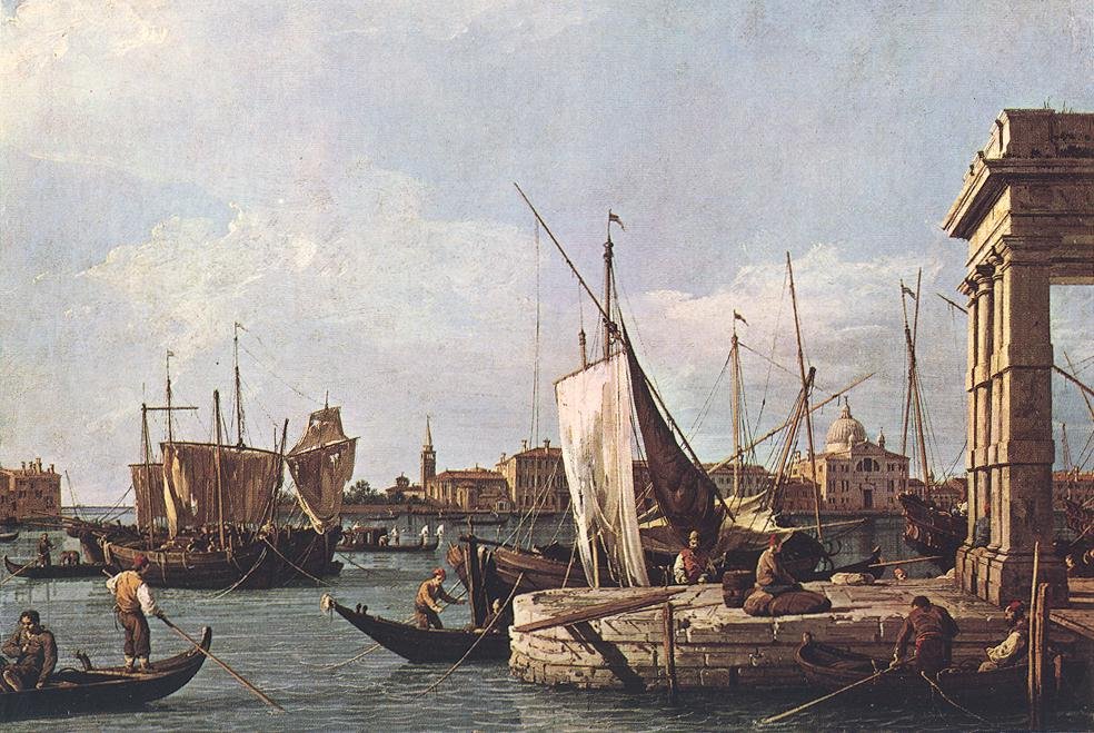 La Punta della Dogana (tilpasset punkt) af Giovanni Antonio Canal
