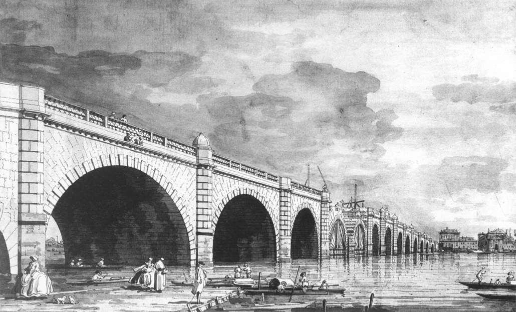 London af Giovanni Antonio Canal
