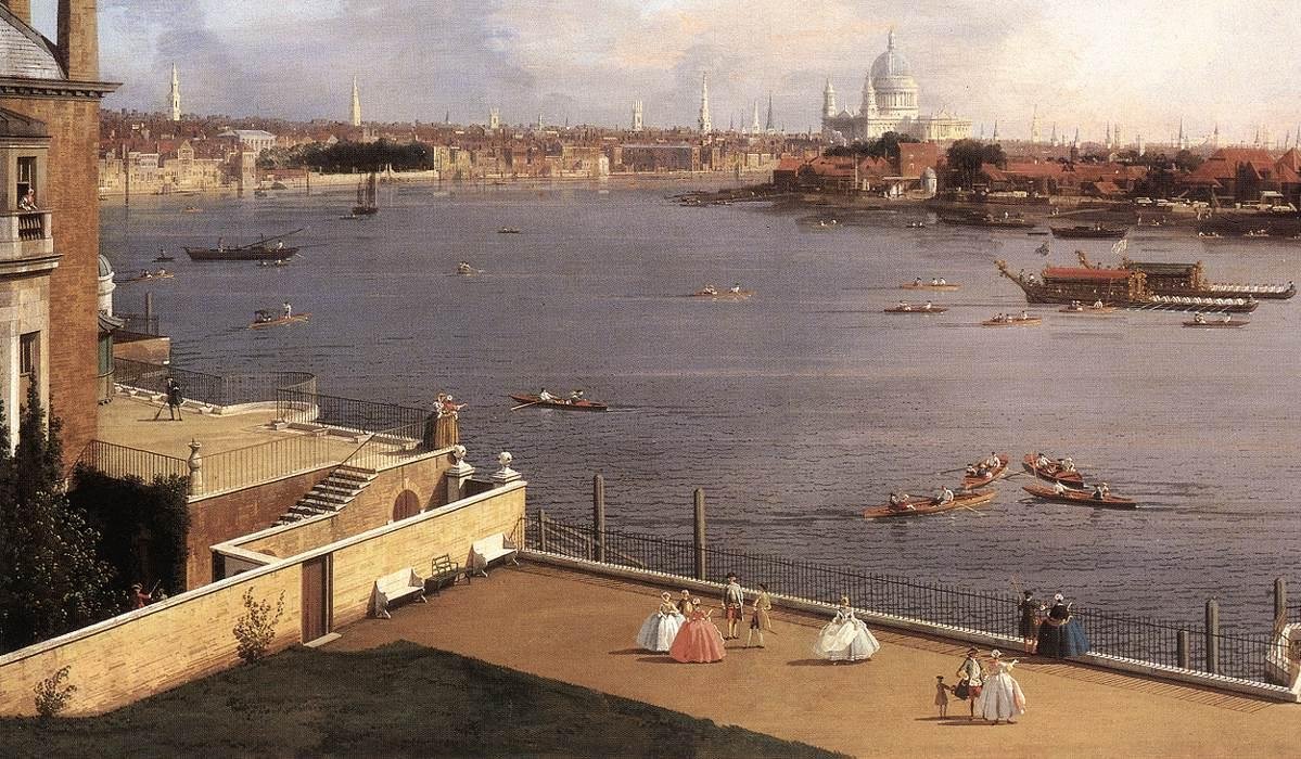 London af Giovanni Antonio Canal