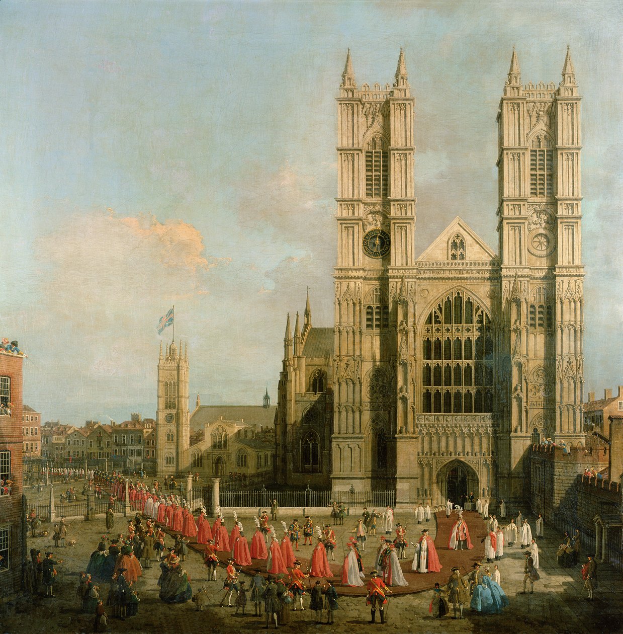 Procession af Badets Riddere af Giovanni Antonio Canal