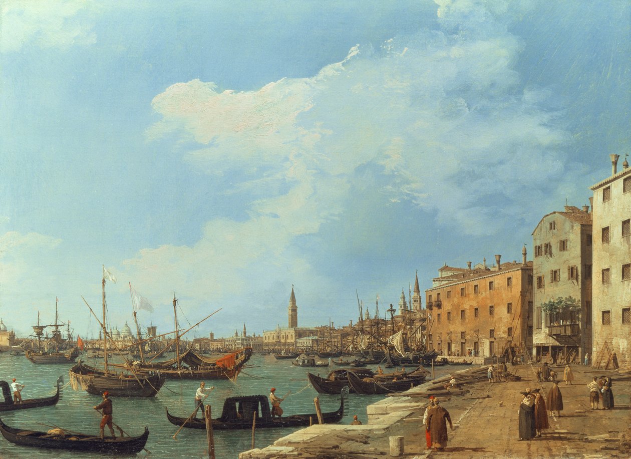 Riva Degli Schiavoni, 1724-30 af Giovanni Antonio Canal