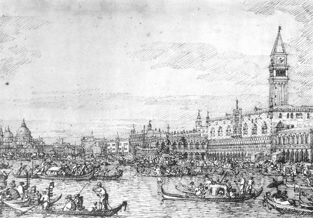 Venedig af Giovanni Antonio Canal