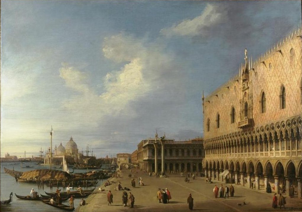 Udsigt over Molo af Giovanni Antonio Canal