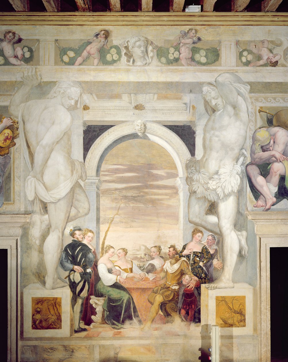 Kortspillet af Giovanni Antonio Fasolo