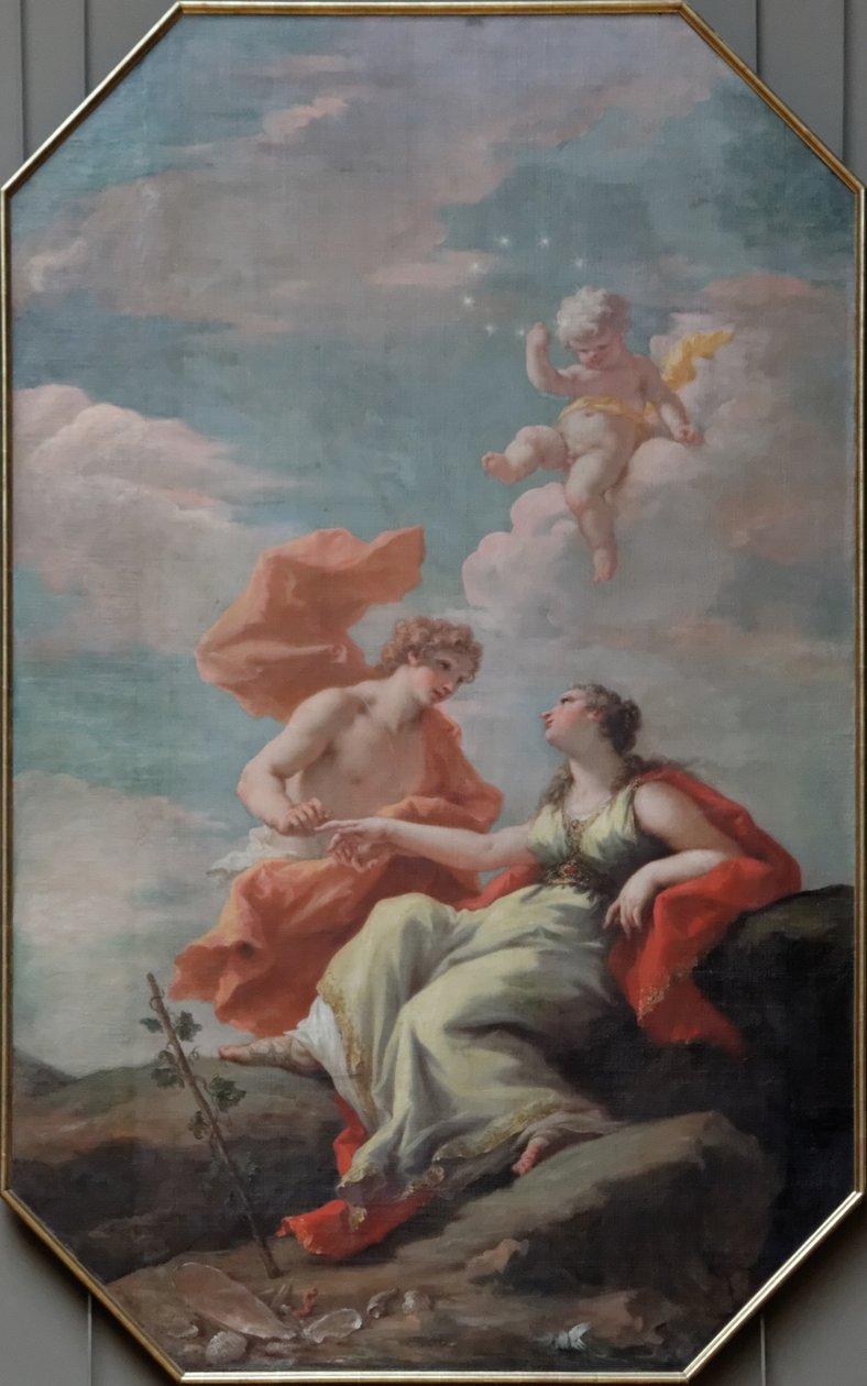 Bacchus og Ariadne af Giovanni Antonio Pellegrini