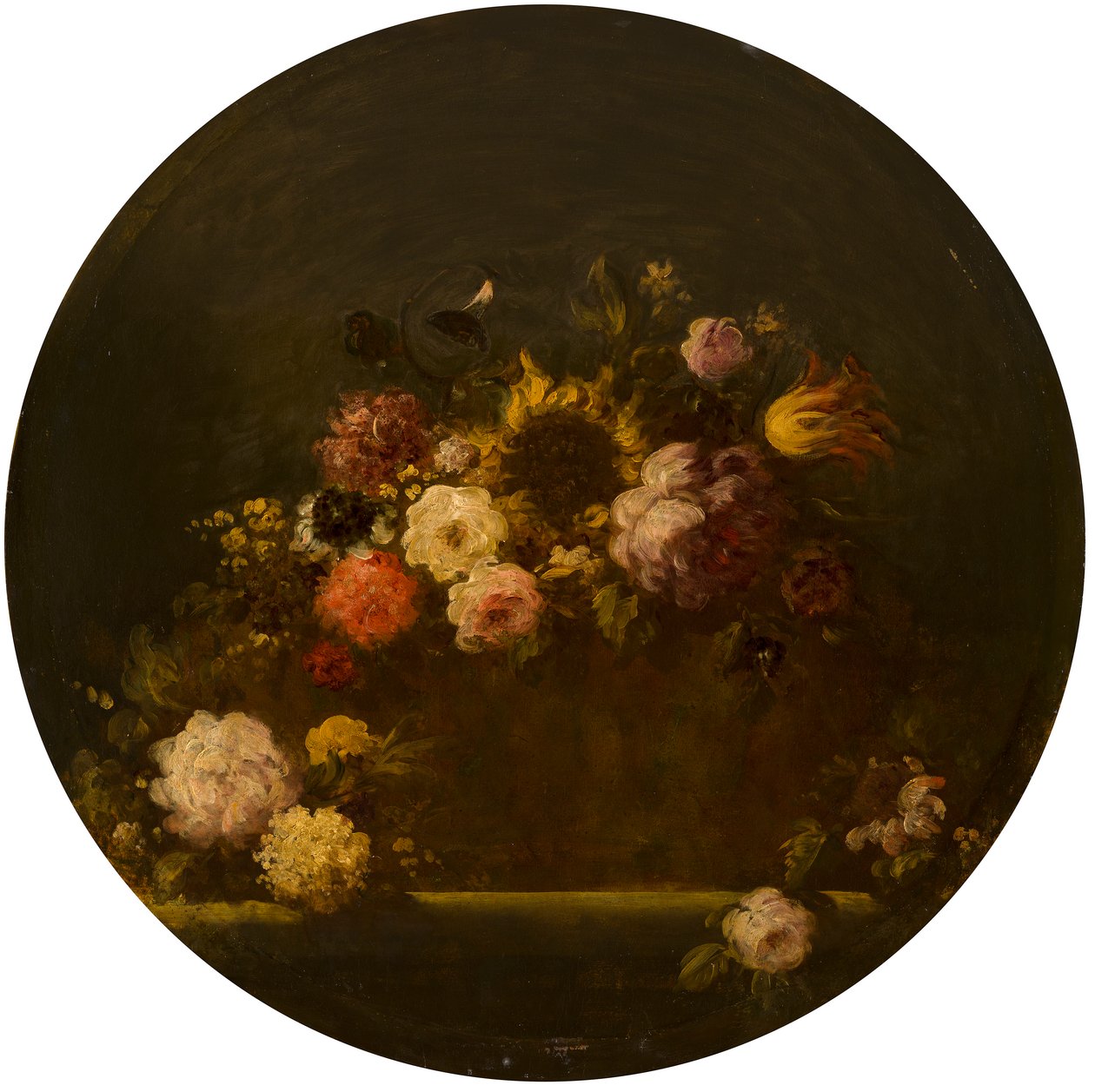 Blomster i en vase af Giovanni Antonio Pellegrini