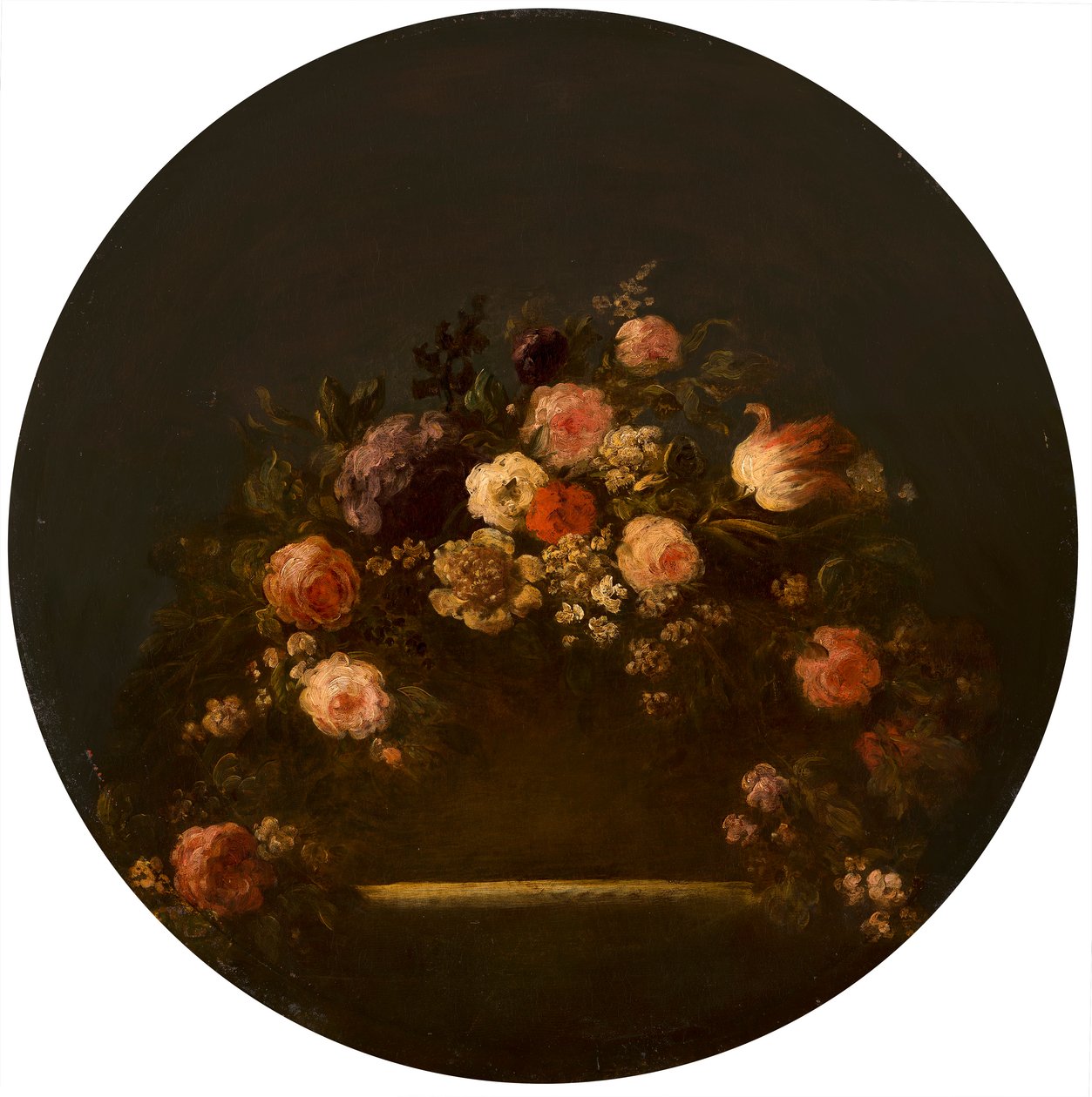 Blomster i en vase af Giovanni Antonio Pellegrini