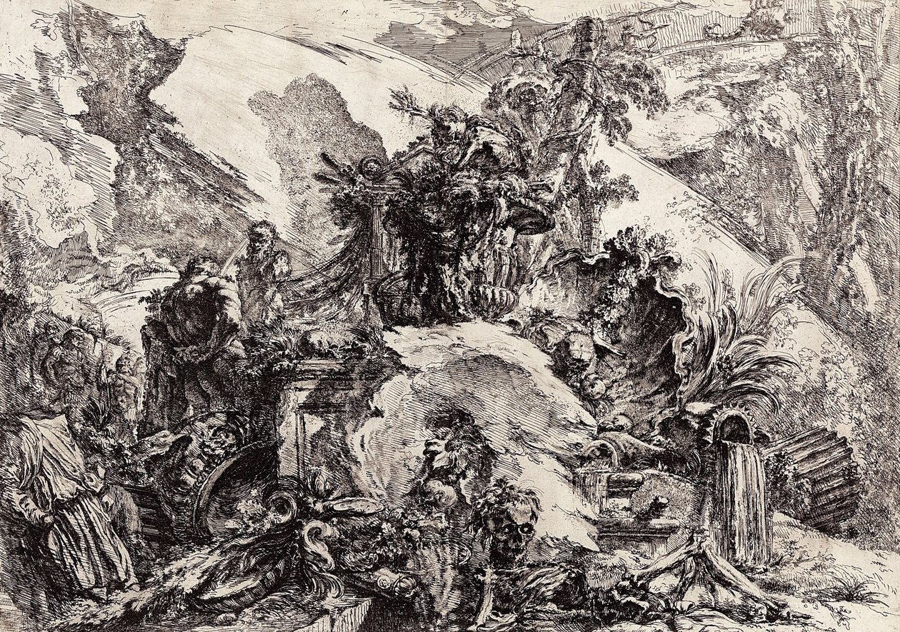 Skeletterne af Giovanni Battista Piranesi