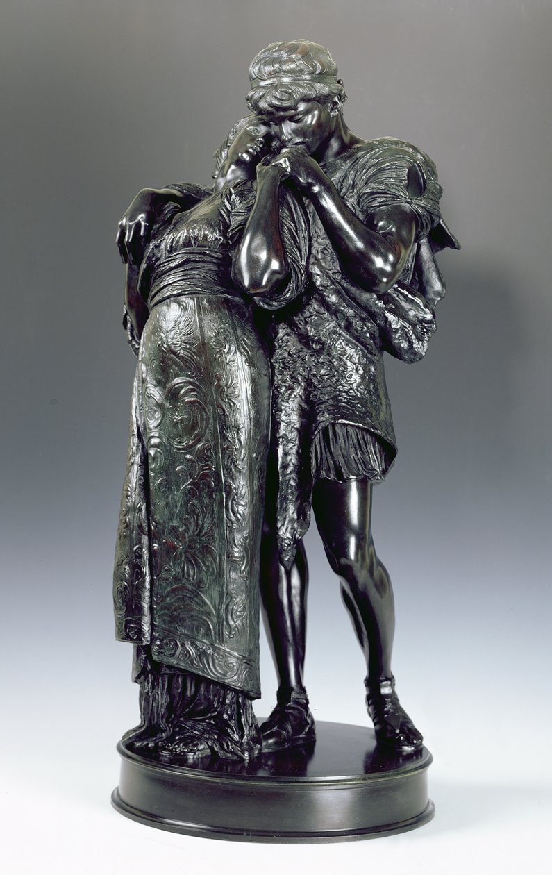 Gift, ca.1885 (bronze) af Giovanni Battista Amendola