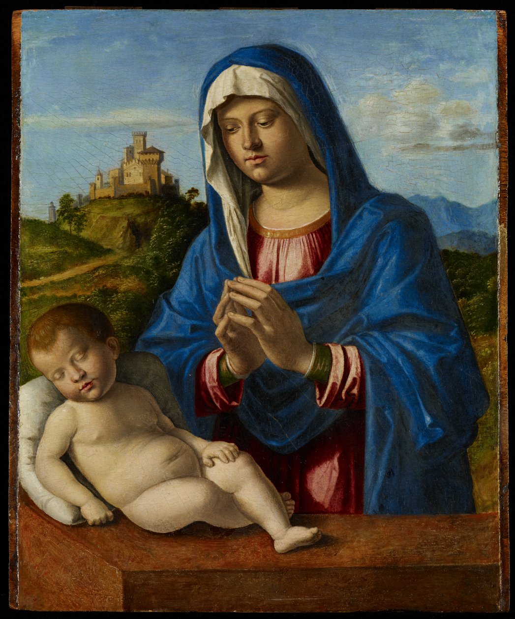 Madonna og barn, ca. 1500-04 af Giovanni Battista Cima da Conegliano