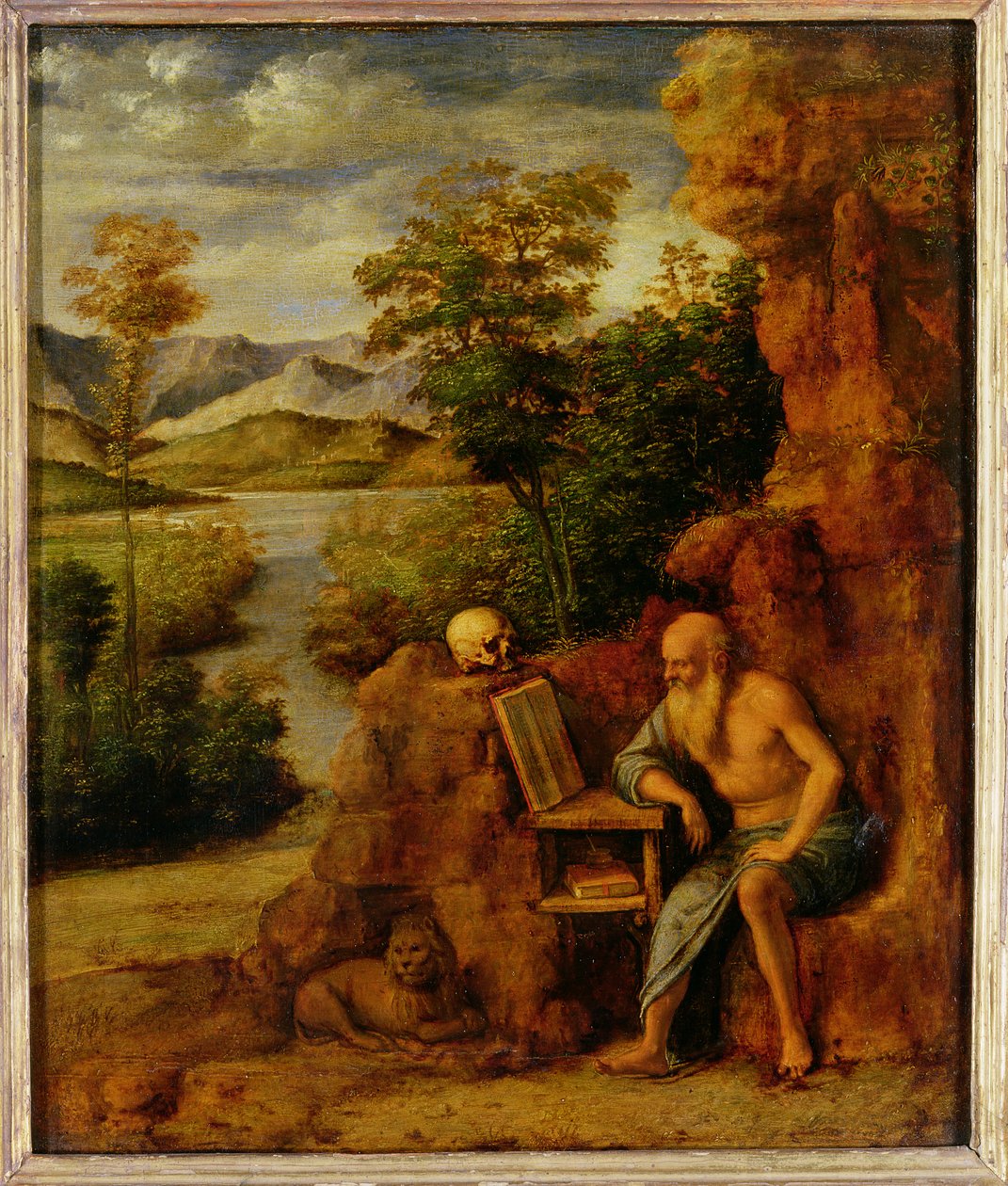 Sankt Hieronymus, ca. 1500 af Giovanni Battista Cima da Conegliano