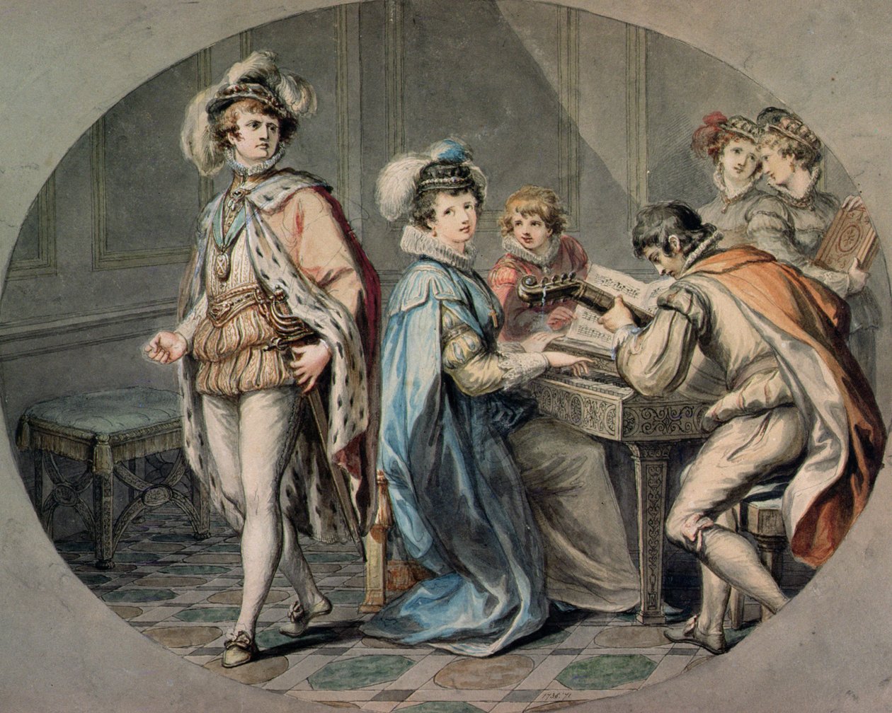 Jalousien fra Darnley af Giovanni Battista Cipriani