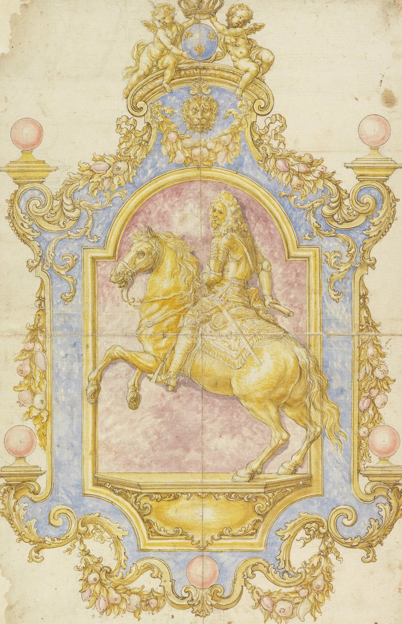 Vægdekoration til Cosimo III de Medici af Giovanni Battista Foggini